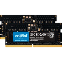 Crucial SO-DIMM 128 GB DDR5-5600 (2x 64 GB) Dual-Kit, Arbeitsspeicher CT2K64G56C46S5, INTEL XMP, AMD EXPO