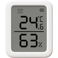 SwitchBot Smart Thermometer Plus – Thermo-Hygrometer Innen, Melder weiß