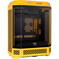 Thermaltake The Tower 600 Bumblebee, Tower-Gehäuse dunkelgelb, Tempered Glass x 3