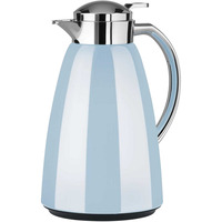Emsa CAMPO Isolierkanne, 1 Liter hellblau/edelstahl, QUICK TIP Verschluss