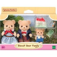 EPOCH Sylvanian Families - Biscuit Bären Familie, Konstruktionsspielzeug 