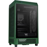 Thermaltake The Tower 200 Racing Green, Tower-Gehäuse dunkelgrün, Tempered Glass
