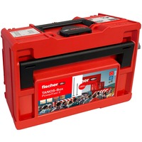 fischer PowerFast II Tanos-Box, Senkkopf TG/VG TX, Schrauben-Set 1.801 Teile, Teil- und Vollgewinde, verzinkt