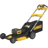 DEWALT Akku Rasenmäher DCMWSP156W2-QW, 18Volt gelb/schwarz, 2 x 18V XR 8,0Ah, Ladegerät, mit Radantrieb