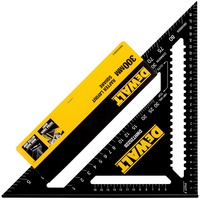 DEWALT Speed Square-Anschlagwinkel, 30cm, Winkelmesser schwarz