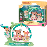 EPOCH Sylvanian Families - Reh Babys mit Blumenschaukel Spielset, Konstruktionsspielzeug 