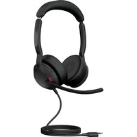 Jabra Evolve2 50, Headset schwarz, Stereo, UC, USB-A