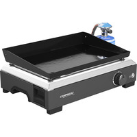 Campingaz Plancha Othello 1 CV, Grillplatte schwarz/edelstahl, 2,8 kW, für CV 470 Plus