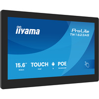 iiyama ProLite TW1623AS-B3P, Public Display schwarz (matt), FullHD, IPS, Touchscreen, POE, HDMI, USB