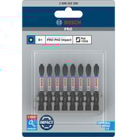 Bosch PRO Impact Control Schrauberbit-Satz PH2, 8-teilig 50mm