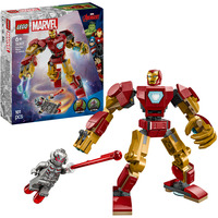 LEGO 76307 Marvel Super Heroes Iron Man Mech vs. Ultron, Konstruktionsspielzeug