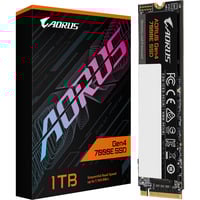 GIGABYTE AORUS Gen4 7000E SSD 1TB schwarz, PCIe 4.0 x4, NVMe 1.4, M.2 2280