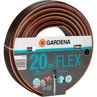 GARDENA Comfort FLEX Schlauch 13mm (1/2") schwarz/orange, 20 Meter