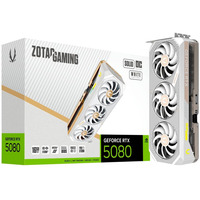 ZOTAC GeForce RTX 5080 SOLID OC White Edition Generalüberholt, Grafikkarte DLSS 4, 3x DisplayPort, 1x HDMI 2.1