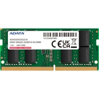 ADATA DIMM 32 GB DDR4-3200 (2x 16 GB) Dual-Kit, Arbeitsspeicher grün, AD4S320016G22-DTGN, Premier