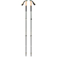 Black Diamond Trekkingstöcke Trail Cork, Fitnessgerät grün/beige, 1 Paar, 100-140 cm