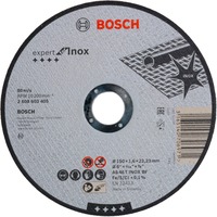 Bosch PRO Stainless Steel and Metal Trennscheibe, Ø 150mm Bohrung 22,23mm, AS 46 T INOX BF, gerade