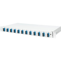 Digitus LWL-Spleißbox, bestückt, 12x SC DX, OS2 