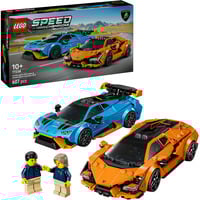 LEGO 77238 Speed Champions Lamborghini Revuelto und Huracán STO, Konstruktionsspielzeug