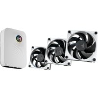 HYTE THICC FP12 Triple Fan Pack + Nexus Portal, Gehäuselüfter schwarz/grau, 3er Pack + Nexus Portal, 120 mm