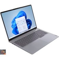 Lenovo ThinkBook 16 G7 ARP (21MW001WGE), Notebook grau, AMD Ryzen 5 7535HS, AMD Radeon 660M, 16 GB DDR5, 512 GB (512 GB SSD), Windows 11 Pro