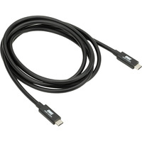 NewerTech Thunderbolt 4 / USB-C Kabel schwarz, 2 m