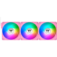 Thermaltake CT140 EX ARGB Sync PC Cooling Fan Pink, Gehäuselüfter pink, 3er-Pack, 140 mm