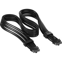Corsair ThermalProtect 12V-2x6 Netzteilkabel schwarz, PCIe 5.1, 600W