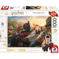 Schmidt Spiele Thomas Kinkade Studios: Wizarding World Harry Potter - Hogwarts Express, Puzzle 1000 Teile