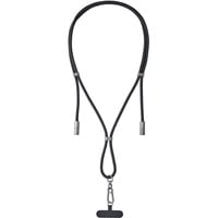 Intenso Handykette und Lade-/Datenkabel Cell Phone Charging Lanyard schwarz, 1,65 Meter, USB-C, PD3.0 / QC4.0, Nylon