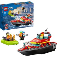 LEGO 60373 City Feuerwehrboot, Konstruktionsspielzeug 