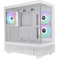 Thermaltake View 270 Plus TG ARGB Snow White, Tower-Gehäuse weiß, Tempered Glass x 2