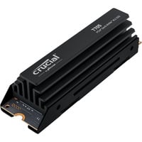 Crucial T705 1 TB, SSD schwarz, PCIe 5.0 x4, NVMe 2.0, M.2 2280, inkl. Aluminium Kühlkörper