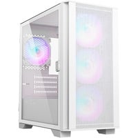 Montech AIR 100 ARGB , Tower-Gehäuse weiß, Tempered Glass
