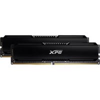 ADATA DIMM 16 GB DDR4-3600 (2x 8 GB) Dual-Kit, Arbeitsspeicher schwarz, AX4U36008G18I-DCBK20, XPG Gammix D20, INTEL XMP