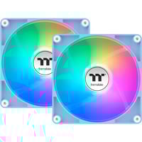 Thermaltake CT140 ARGB Sync PC Cooling Fan Hydrangea Blue, Gehäuselüfter hellblau, 2er Pack, 140 mm