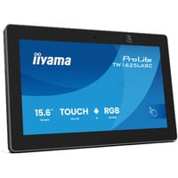 iiyama ProLite TW1625LASC-B3PNR, Public Display 34.4 cm (15.6 Zoll), schwarz (matt), Touchmonitor PC mit Android-Betriebssystem