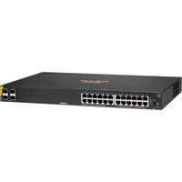 Hewlett Packard Enterprise Aruba 6000 24G CL4 4SFP 370W, Switch 370W PoE Budget