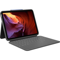 Apple iPad 10,9" (256 GB) Generalüberholt, Tablet-PC silber, inklusive Logitech Rugged Folio for iPad (Grafit) und 20 Watt Netzteil