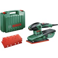 Bosch Schwingschleifer PSS 250 AE grün, 250 Watt, Koffer