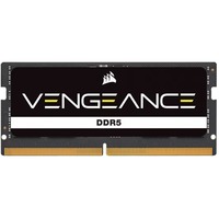 Corsair SO-DIMM 16 GB DDR5-5600, Arbeitsspeicher schwarz, CMSX16GX5M1A5600C48, Vengeance