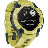 Garmin Instinct E, Smartwatch limette/limette, 45 mm, Twilight/Electric Lime, Silikon-Armband