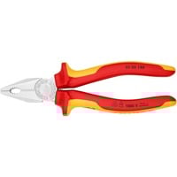KNIPEX Kombizange 03 06 180 VDE rot/gelb, Länge 180mm