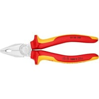 KNIPEX Kombizange 03 06 180 VDE rot/gelb, Länge 180mm