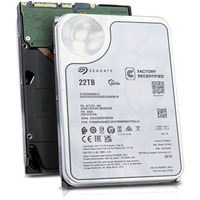Seagate Exos X22 22 TB Generalüberholt, Festplatte SATA 6 Gb/s, 3,5"