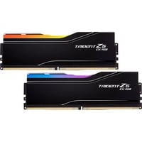 G.Skill CU-DIMM 48 GB DDR5-9000 (2x 24 GB) Dual-Kit, Arbeitsspeicher schwarz, F5-9000C4256H24GX2-TZ5CRK, Trident Z5 CK RGB, INTEL XMP