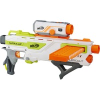 Hasbro Nerf N-Strike Elite Modulus BattleScout ICS-10, Nerf Gun weiß/orange, Frustfreie Verpackung