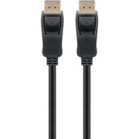 goobay Kabel DisplayPort 1.4 Stecker > DisplayPort Stecker schwarz, 2 Meter, 8K