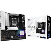 ASRock B860M Pro RS, Mainboard schwarz/silber
