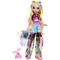 Mattel Monster High Lagoona Blue Modepuppe mit Haustier Neptuna und Accessoires